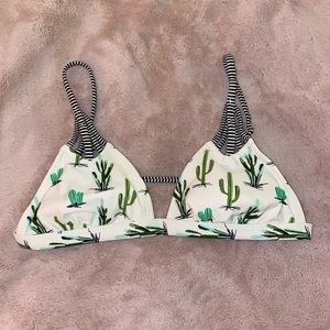 Cactus Bathing Suit Top